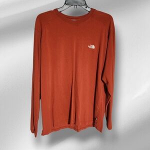 The North Face Brown Long Sleeve Tee